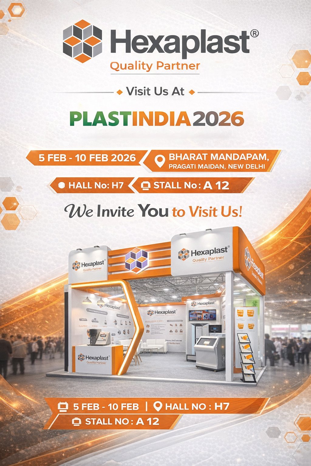Hexaplast Plastindia 2026 Exhibition
