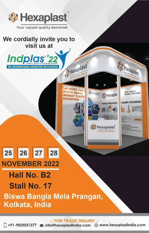 Hexaplast Indplas 2023 Exhibition